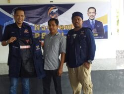 Mizar Roem Resmi NasDemkan Mantan Ketum DPP HIPPMAS Abdul Harits di Sinjai