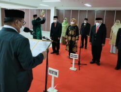Rektor UNM Lantik Jajaran Pimpinan dalam Lingkup UNM