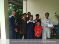 Anggota DPRD Bulukumba Andi Narni Beri Bantuan Masjid Babut Taubah, Kelurahan Sapo Lohe