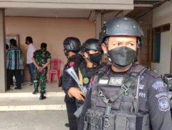 Pastikan Perayaan Natal di Bone Aman, Batalyon C Pelopor Intensifkan Patroli ke Sejumlah Titik