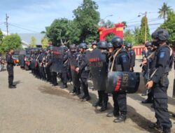 Siap Amankan Malam Pergantian Tahun, Brimob Bone Siagakan Personel
