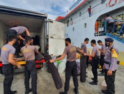 Misi Kemanusiaan Di Selayar Selesai, 1 SSK Brimob Bone Kembali Ke Mako