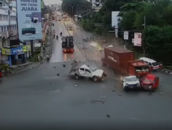Ini Penyebab Sopir Tabrak Puluhan Kendaraan di Balikpapan