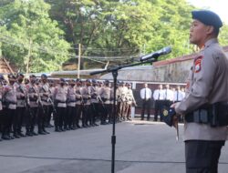 Pimpin Apel Perdana, Dansat Brimob Sulsel yang Baru Sampaikan Ini ke Anggotanya