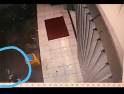 Tertangkap CCTV, Seseorang Lakukan Aksi Pencurian Motor di Jalan Pontiku Makassar