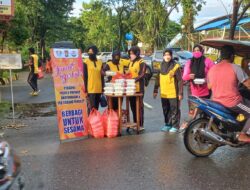 Peduli Kepada Sesama, Polres Pangkep Laksanakan Jum’at Berbagi