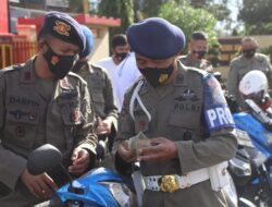Tak Hanya Masyarakat, Anggota Brimob Bone juga Kena Razia Ranmor
