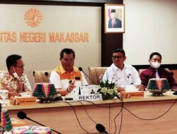 Rektor UNM, Prof Husain Syam Terima Kunjungan Rektor UPM Jayapura