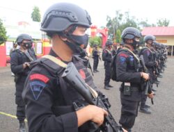 Brimob Bone Kembali Kirim 1 SST Personel ke Bumi Cendrawasih