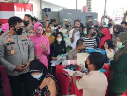 Kapolda Sulsel Gelorakan Vaksinasi Anak di Kabupaten Bone, Batalyon C Pelopor Siap Beri Dukungan