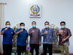Bertemu Plt Sekjen Kemendagri, Andi Sudirman Bahas Penanganan Covid-19