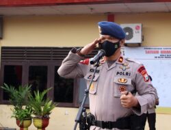 Pimpin Upacara Kenaikan Pangkat, Ini Pesan Danyon C Kepada Anggotanya