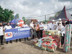 Peduli, Pejabat Direksi PDAM Kembali Serahkan Bantuan Korban Kebakaran Buloa