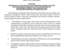 Covid-19 Meningkat, Plt Gubernur Sulsel Imbau Bupati/Walikota Penyiapan Infrastruktur Kesehatan
