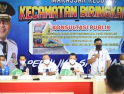 Camat Biringkanaya Apresiasi Konsultasi Publik Pengadaan Tanah Pembangunan Jalur Kereta Api Makassar – Parepare