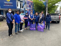 Liga Mahasiswa NasDem Sulsel Gelar Jumat Berbagi, Aqram : Tidak Boleh Hanya Hadir untuk Masyarakat Pada Saat Pemilu