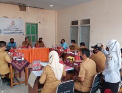 Rakor, Camat Manggala Kembali Evaluasi Progres Vaksinasi Covid 100 persen