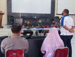 Camat Manggala, TNI – Polri dan Puskesmas Gelar Rakor Penanganan Covid 19, Kapolsek Manggala : Kami Mendukung Peran Aktif Program Pemerintah
