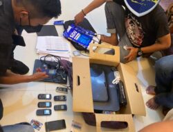 Unit Opsnal Siber Polda Sulsel Amankan Terduga Pelaku Pesan Berantai Berita Bohong Mengatasnamakan Dinkes