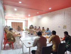 Camat Manggala Pimpin Rakor Kebut Vaksinasi dan Siaga Cuaca Ekstrem