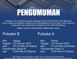 Tingkatkan Kinerja Pulsator A dan B IPA II Panaikang, PDAM Kota Makassar Akan Lakukan Pembersihan, Ini Himbauannya Untuk Pelanggan