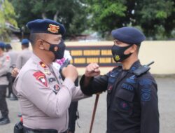 Misi  di Bumi Cendrawasih Usai, 1 SST Brimob Bone Kembali Ke Mako