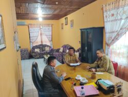 Kadis TPH Rustan Rewa dan Kadis Transmigrasi Bertemu Bahas Lahan Penaman Jagung dan Kedelai