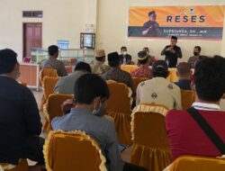 Supriansa Reses Ke Maros, Warga Minta Dukungan Pembangunan Kantor Polsek