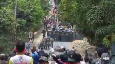 Eksekusi  Sengketa Lahan  di Desa Bubun Lamba  Enrekang Berujung Bentrok