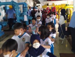 Perkenalkan Program Water Education, Perumda Air Minum Kota Makassar dikunjungi Siswa SD Pertiwi