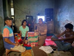 Peduli Warga Lurah Katimbang Berikan Bantuan Kepada Keluarga Penderita Gangguan Jiwa