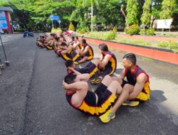 Cek Kondisi Fisik Anggota, Brimob Bone Gelar TKJ Berkala