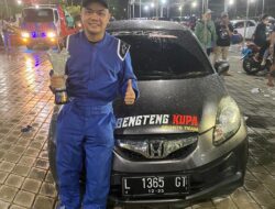 Arfah Yusuf, Pembalap Benteng Kupa Sport IMI Sulsel Sabet Dua Trofi Kerjurnas Drag Race Surabaya