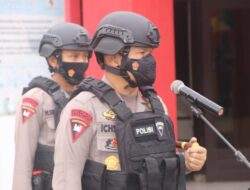 Pimpin Apel Kesiapsiagaan, Ini Atensi Danyon Brimob Bone  Kepada Anggotanya