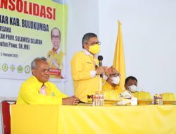 Taufan Pawe Bakar Semangat Kader Golkar Bulukumba Dalam Memenangkan Airlangga Hartarto Presiden