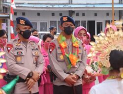Perdana!! Dansat Brimob Sulsel Kunker ke Batalyon C Pelopor Bone, Ini Penekanannya