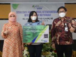 Aliyah Mustika Sosialisasi Manfaatan Jadi Peserta BPJS Ketenagakerjaan
