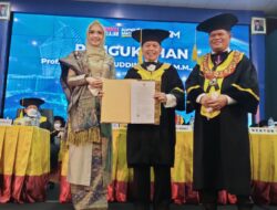 Rektor UNM Harap Pengukuhan Profesor Sjarifuddin Hasan Mampu Majukan Kualitas SDM Unggul di UNM