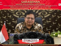 Airlangga Hartarto Apresiasi OJK Bersama Industri Jasa Keuangan Berikan Dukungan Kepada Pelaku Usaha Percepat Pemulihan Ekonomi