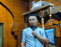 Tarawih Perdana di Mesjid Mako Batalyon C Pelopor, Ini Pesan Danyon Brimob Bone