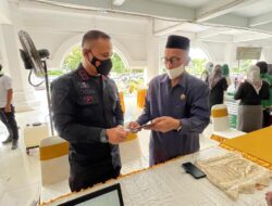 Momentum Ramadhan 1443 H, Danyon C Pelopor Salurkan Zakat Fitrah Dan Zakat Profesi