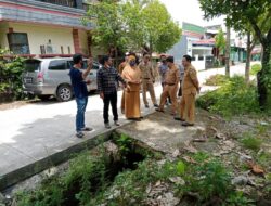 Camat Manggala, Lurah Borong dan Disperkim Tinjau Fasum Fasos, Bang Roel: Pengembang Hanya Takut Sama KPK dan Kejaksaan