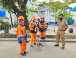 Camat Biringkanaya Benyamin Temui Petugas Kebersihan Pantau Titik Sampah Liar