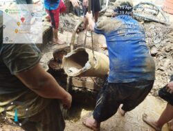 Pipa Induk Bocor Karena Pekerjaan Sumur Bor, PDAM Mohon Maaf