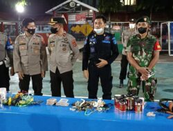 Razia Lapas Pangkajene, Petugas Gabungan Temukan Sajam Hingga Obat-obatan