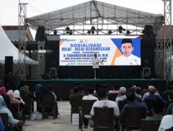 Sosbang di Pinrang, Syaharuddin Alrif Minta Warga Perkuat Empat Pilar Kebangsaan dalam Kehidupan Sehari – hari