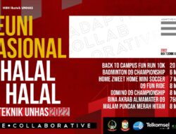 HBH 2022 IKA Teknik Unhas Bakal Digelar Pekan Ini, Berikut Rangkaian Acaranya