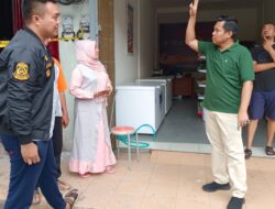 Pasca Kebakaran, Camat Biringkanaya Benyamin Kunjungi Korban di Perumahan Villa Mutiara