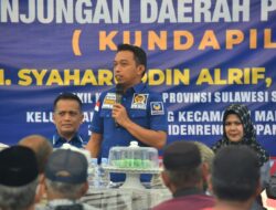 Kundapil di Maritengngae Sidrap, Syaharuddin Alrif Beri Perhatian Pada Petani dan Pendidikan