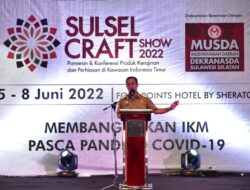 Buka Musda Dekranasda Sulsel, Andi Sudirman Galakkan Gunakan Produk Dalam Negeri